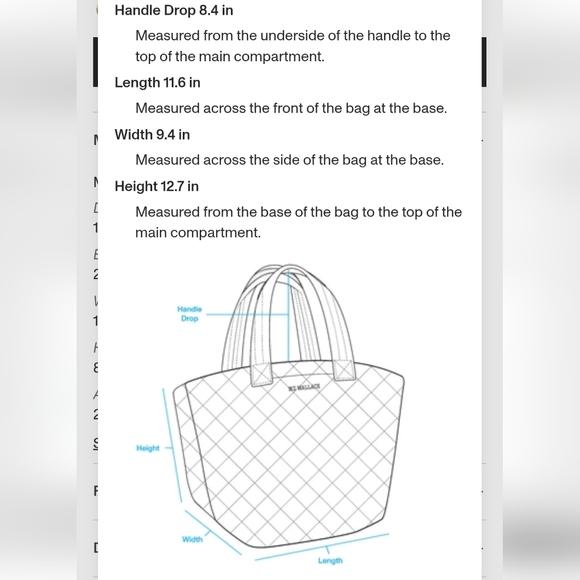 MZ Wallace black MEDIUM METRO TOTE - Picture 9 of 9